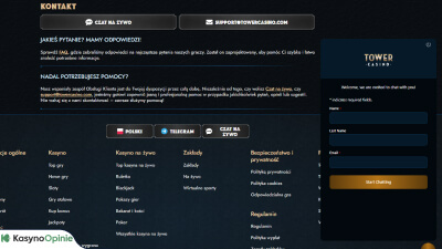 towercasino pomoc i wsparcie dla graczy